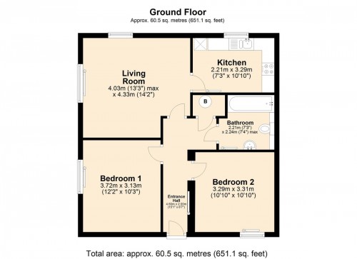 Floorplan for Buzzard Road, Calne