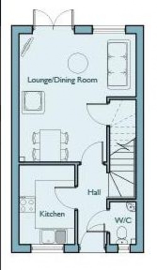 Floorplan for Gabriel Mews, Chippenham