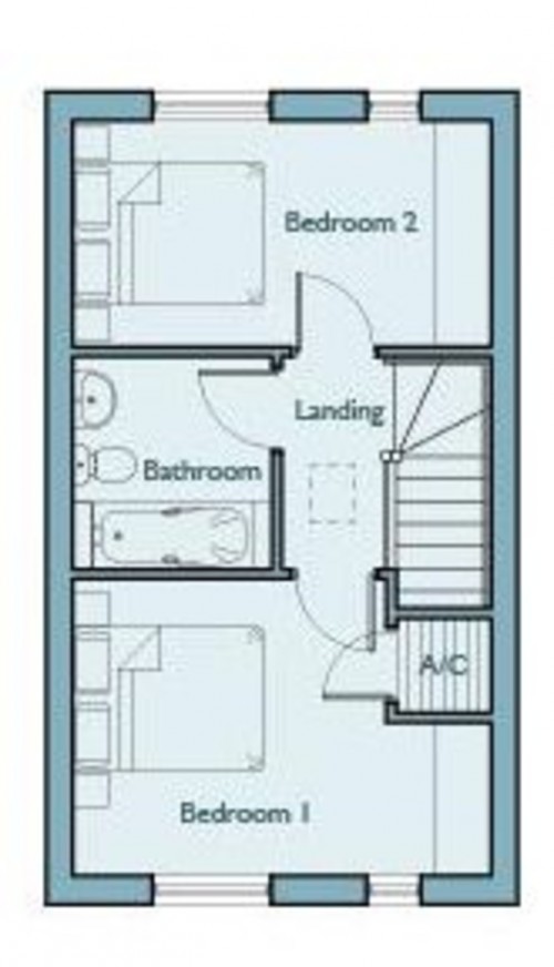 Floorplan for Gabriel Mews, Chippenham