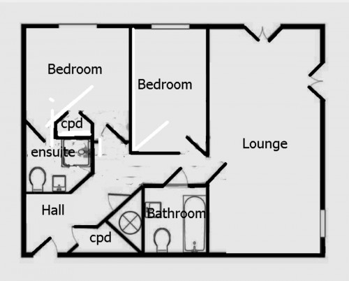 Floorplan for Barley Leaze, Chippenham