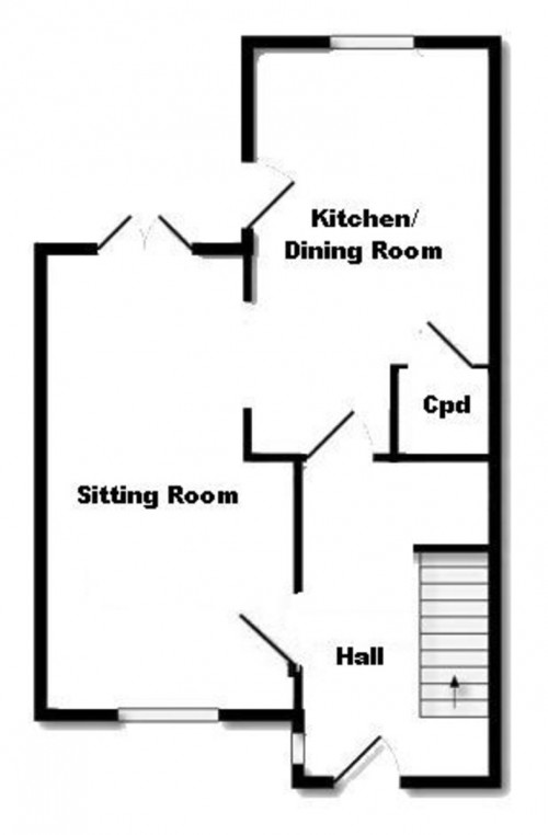 Floorplan for Andrews Close, Chippenham