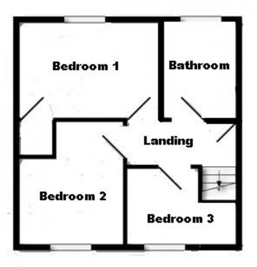 Floorplan for Andrews Close, Chippenham