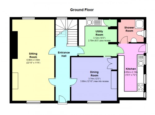 Floorplan for Marshfield Road, Chippenham