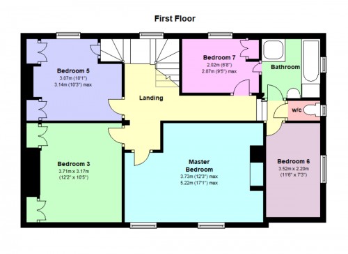 Floorplan for Marshfield Road, Chippenham