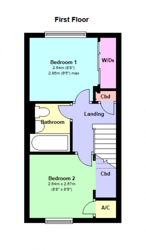 Floorplan for Charter Road, Chippenham