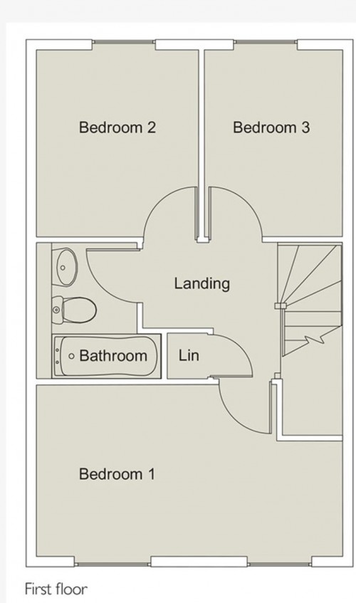 Floorplan for Parklands Gardens, Chippenham