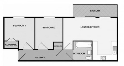 Floorplan for Primrose Close, Luton