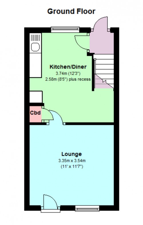 Floorplan for Centurion Close