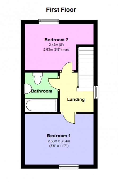 Floorplan for Centurion Close