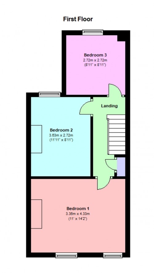 Floorplan for Malmesbury Road, Chippenham